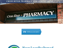 Tablet Screenshot of crossriverpharmacy.com